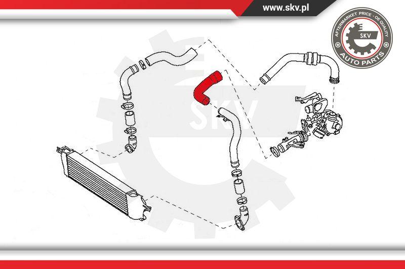 Esen SKV 43SKV070 - Flessibile aria alimentazione www.autoricambit.com