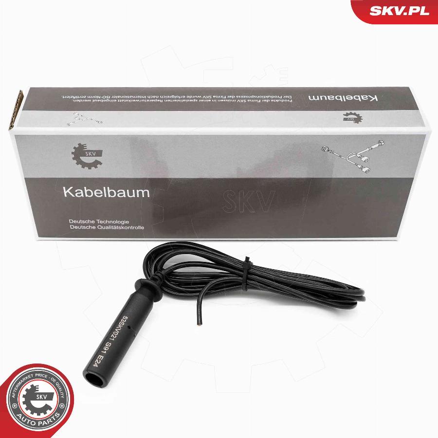 Esen SKV 53SKV021 - Kit riparazione cavi, Candeletta preriscaldamento www.autoricambit.com