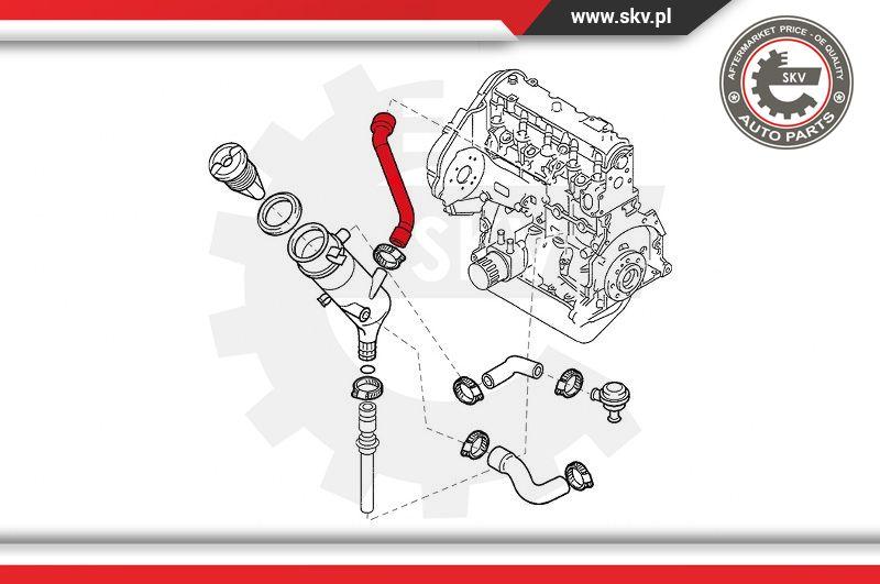 Esen SKV 31SKV109 - Flessibile olio www.autoricambit.com