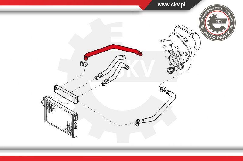 Esen SKV 24SKV837 - Flessibile aria alimentazione www.autoricambit.com