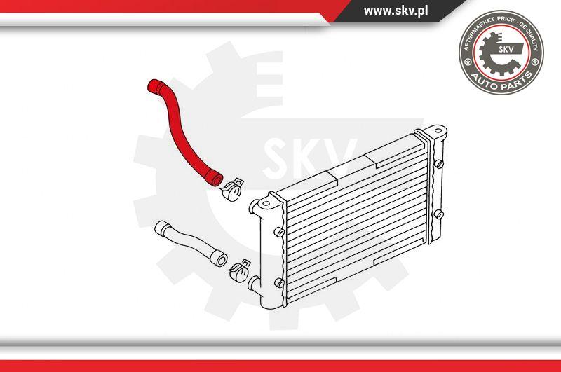 Esen SKV 24SKV361 - Flessibile radiatore www.autoricambit.com