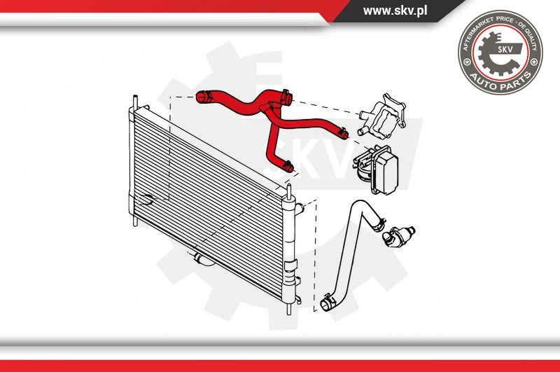 Esen SKV 24SKV338 - Flessibile radiatore www.autoricambit.com