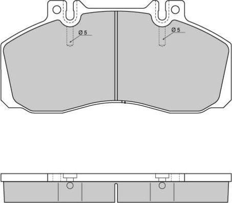 HELLA T9056 - Kit pastiglie freno, Freno a disco www.autoricambit.com