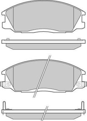 Equal Quality PF1300 - Kit pastiglie freno, Freno a disco www.autoricambit.com