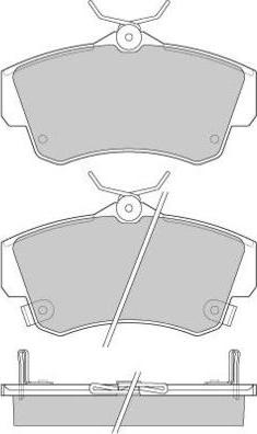 ATE 602959 - Kit pastiglie freno, Freno a disco www.autoricambit.com