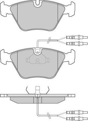 Valeo 597162 - Kit pastiglie freno, Freno a disco www.autoricambit.com