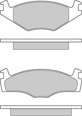 ATE 607059 - Kit pastiglie freno, Freno a disco www.autoricambit.com