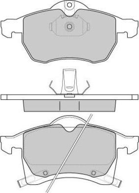 BOSCH 424457 - Kit pastiglie freno, Freno a disco www.autoricambit.com