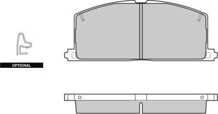 Aisin SN606 - Kit pastiglie freno, Freno a disco www.autoricambit.com