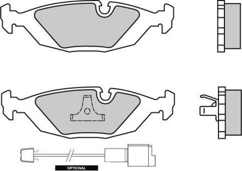 Open Parts BPM0985.02 - Kit pastiglie freno, Freno a disco www.autoricambit.com