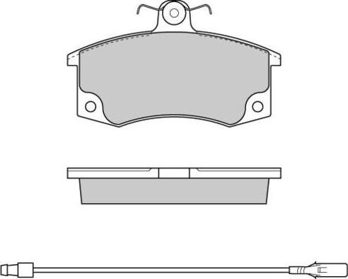 Spidan 0.081258 - Kit pastiglie freno, Freno a disco www.autoricambit.com