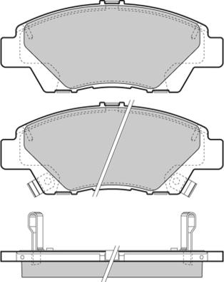 ATE 605620 - Kit pastiglie freno, Freno a disco www.autoricambit.com