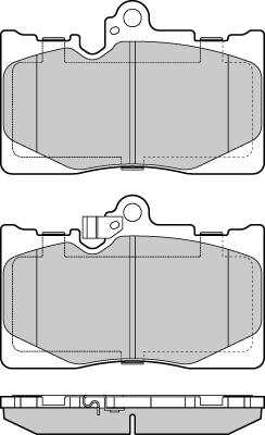 HELLA 8DB 355 034-281 - Kit pastiglie freno, Freno a disco www.autoricambit.com