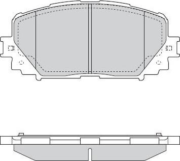 HELLA T1764 - Kit pastiglie freno, Freno a disco www.autoricambit.com