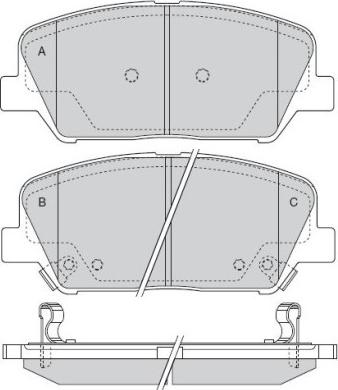 Valeo 9011052 - Kit pastiglie freno, Freno a disco www.autoricambit.com