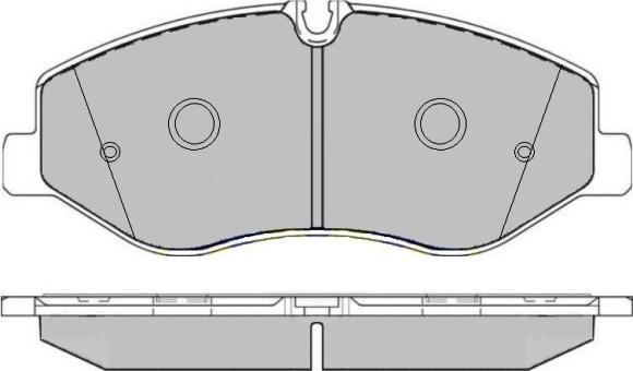 Mercedes-Benz 4474200020 - Kit pastiglie freno, Freno a disco www.autoricambit.com