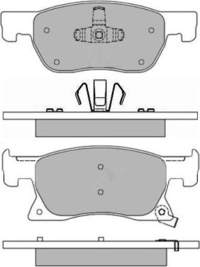 ATE 607325 - Kit pastiglie freno, Freno a disco www.autoricambit.com