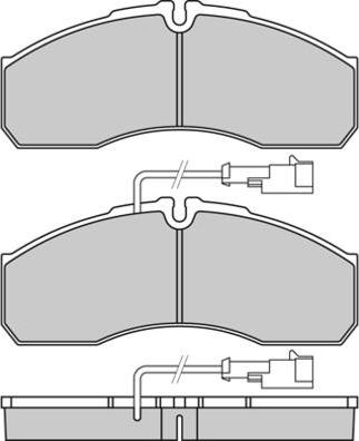 Trevi Automotive PF1663 - Kit pastiglie freno, Freno a disco www.autoricambit.com