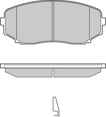 Aisin SN136 - Kit pastiglie freno, Freno a disco www.autoricambit.com