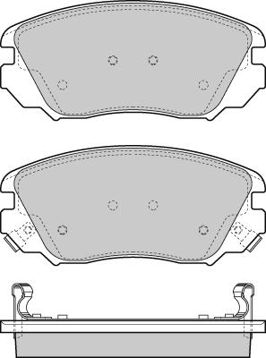 FTE 9001110 - Kit pastiglie freno, Freno a disco www.autoricambit.com