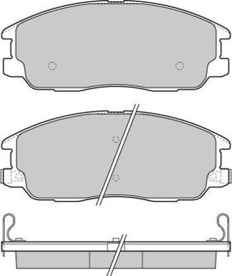 BENDIX 598654 - Kit pastiglie freno, Freno a disco www.autoricambit.com