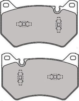 BENDIX BPD2457 - Kit pastiglie freno, Freno a disco www.autoricambit.com