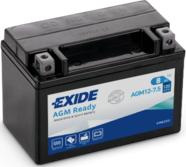 Exide AGM12-7.5 - Batteria avviamento www.autoricambit.com