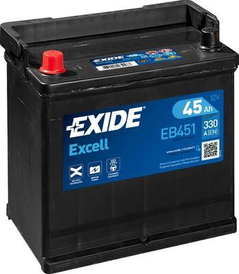 Exide EB451 - Batteria avviamento www.autoricambit.com