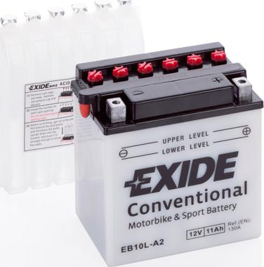 Exide EB10L-A2 - Batteria avviamento www.autoricambit.com