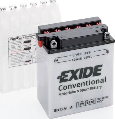 Exide EB12AL-A - Batteria avviamento www.autoricambit.com