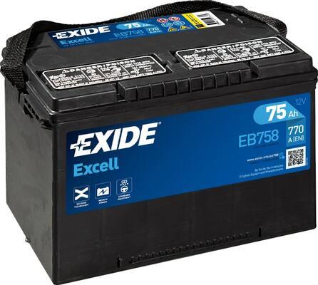 Exide EB708 - Batteria avviamento www.autoricambit.com