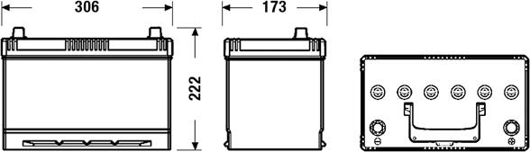 Exide EC904 - Batteria avviamento www.autoricambit.com