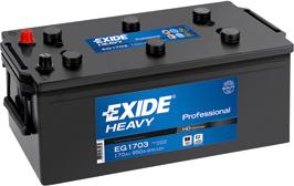 Exide EG1703 - Batteria avviamento www.autoricambit.com