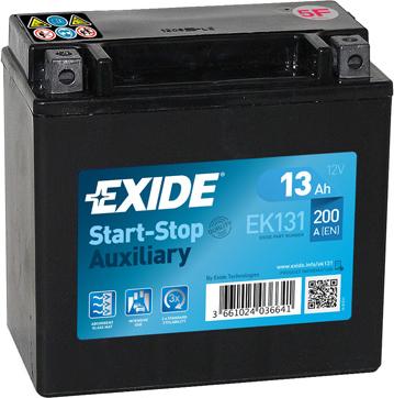 Exide EK131 - Batteria avviamento www.autoricambit.com