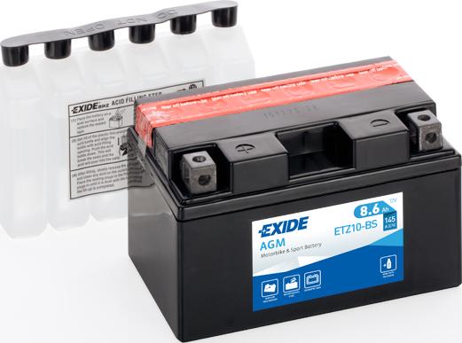 Exide ETZ10-BS - Batteria avviamento www.autoricambit.com