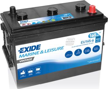 Exide EU165-6 - Batteria avviamento www.autoricambit.com