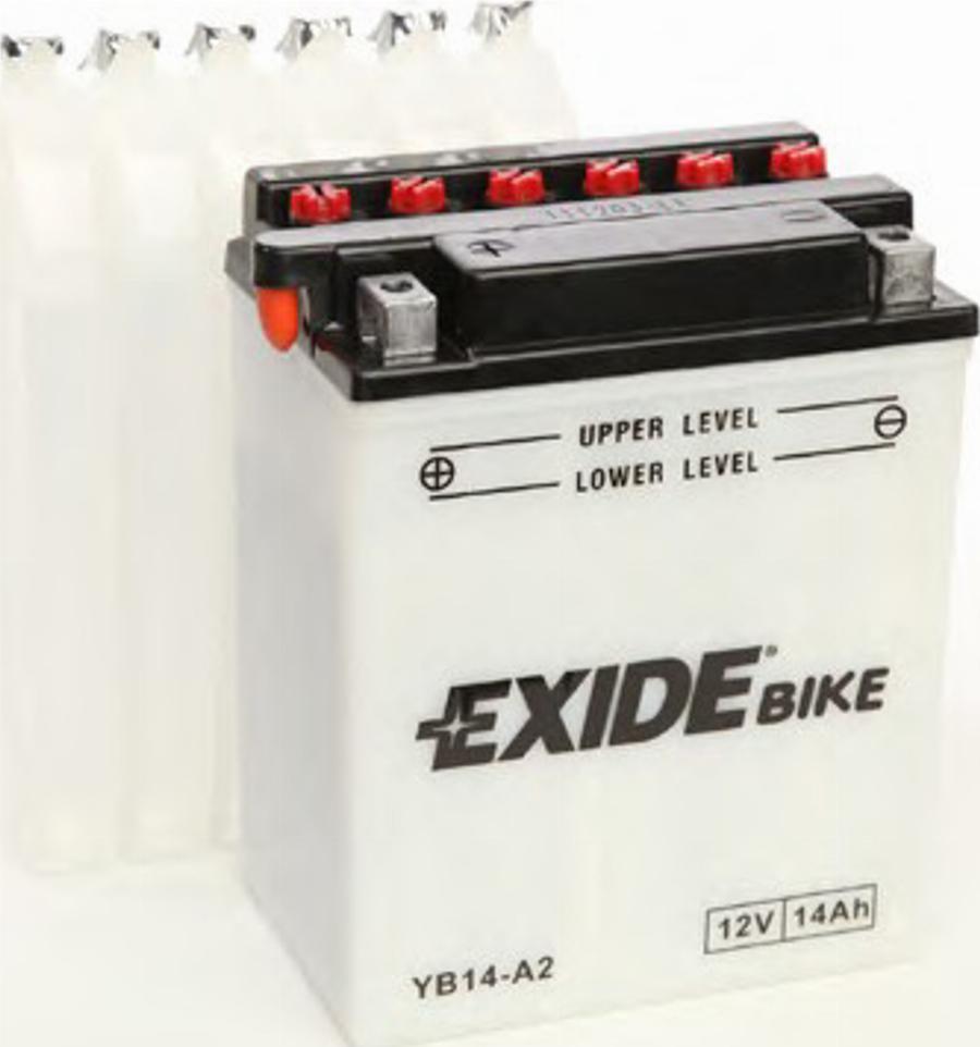 Exide YB14-A2 - Batteria avviamento www.autoricambit.com