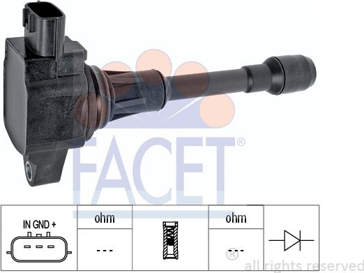 FACET 9.6517 - Bobina d'accensione www.autoricambit.com