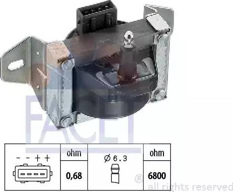 FACET 9.6056 - Bobina d'accensione www.autoricambit.com