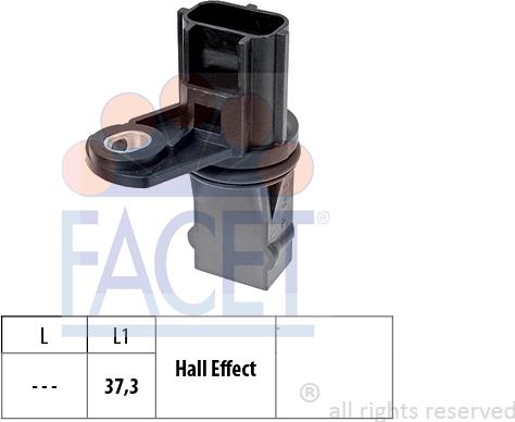 FACET 9.0498 - Sensore n° giri, Cambio automatico www.autoricambit.com