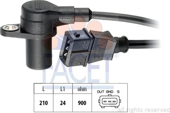 FACET 9.0593 - Generatore di impulsi, Albero a gomiti www.autoricambit.com