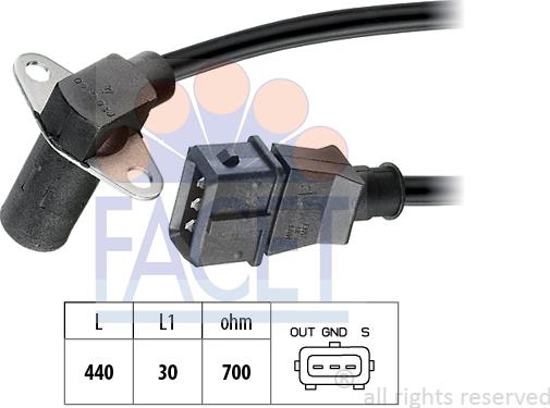 FACET 9.0032 - Generatore di impulsi, Albero a gomiti www.autoricambit.com