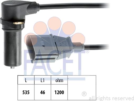 FACET 9.0391 - Generatore di impulsi, Albero a gomiti www.autoricambit.com