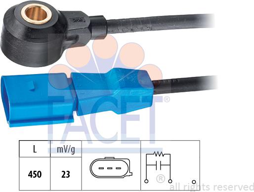FACET 9.3040 - Sensore di detonazione www.autoricambit.com