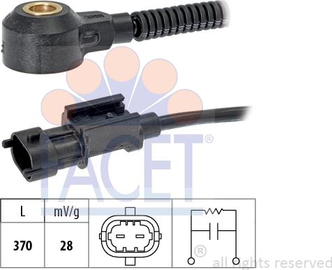 FACET 9.3252 - Sensore di detonazione www.autoricambit.com