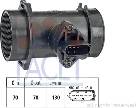 FACET 10.1442 - Debimetro www.autoricambit.com