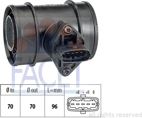 FACET 10.1290 - Debimetro www.autoricambit.com