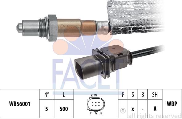 FACET 10.8493 - Sonda lambda www.autoricambit.com