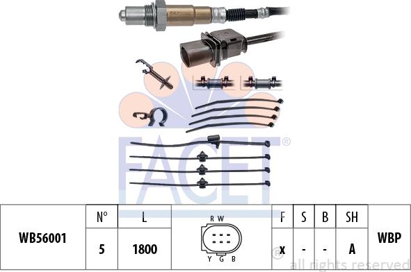 FACET 10.8409 - Sonda lambda www.autoricambit.com