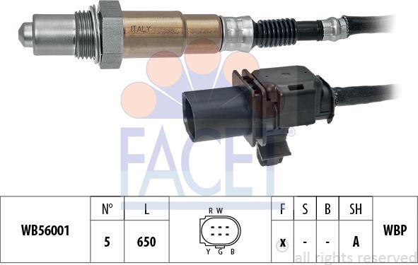 FACET 10.8416 - Sonda lambda www.autoricambit.com